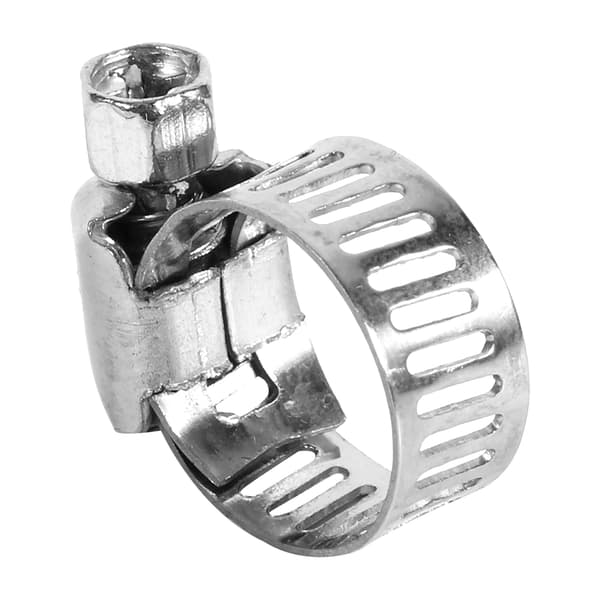 10 Drivklemmer for drivstoffledning i rustfritt stål 3/8\"-1/2\"