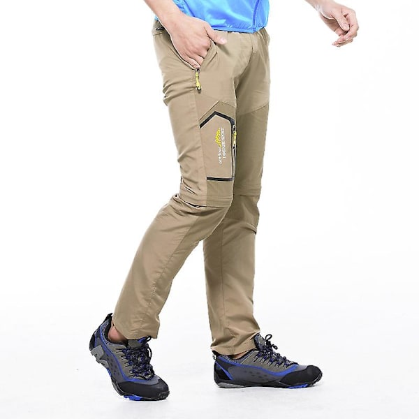 Vedenpitävät ulkoiluhousut khaki XL