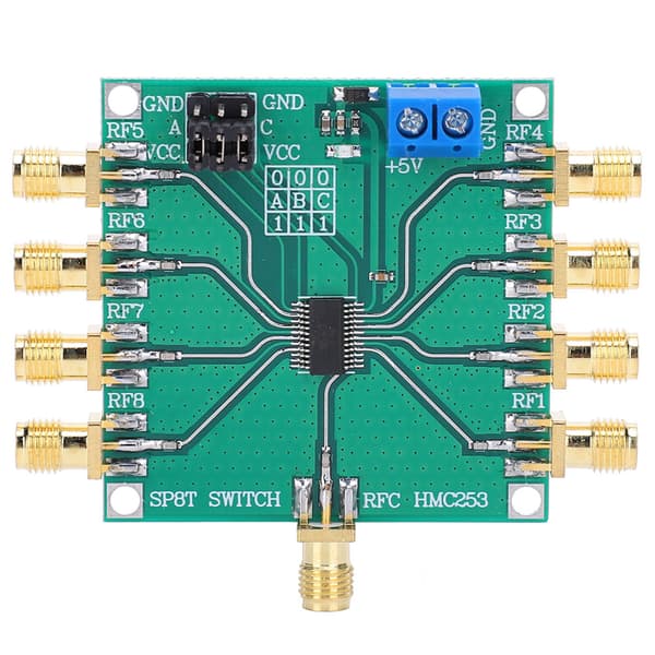 RF Single Pole Eight Throw Switch Ikke-reflekterende Elektroniske Komponenter HMC253 DC 2.5 GHz