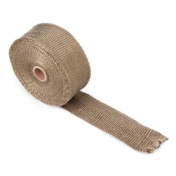 Højtemperaturisolerende Glasfiber Biludstødningsrør Vikletape Auto Tilbehør 10m
