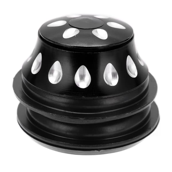 Dead Fly Bicycles Farverigt Dråbeformet Konisk Headset Metal til Mountainbikes Sort