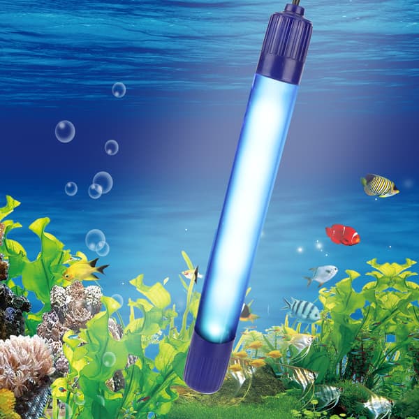 UV Algefjernelseslampe Akvarium Undervandslys 220V EU-stik
