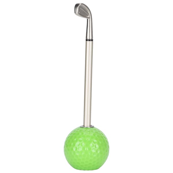 Multifunktionel penholder med grønt golfbolddesign til kontorbordsdekoration