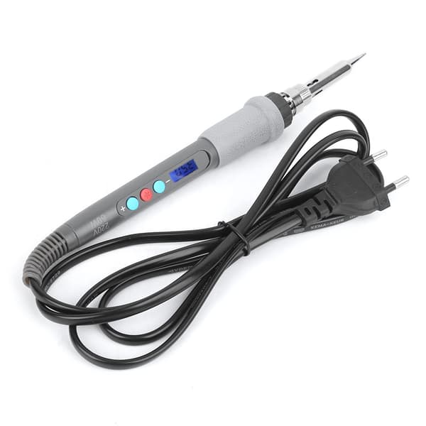 Digital Display Elektrisk Loddebolt EU Plugg 220V