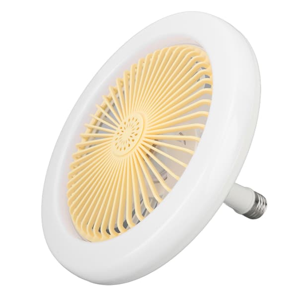30W 9,8 tommer Lille Aromaterapi Støjsvag Loftventilator Lys E27 LED Ventilatorlampe 86-265V