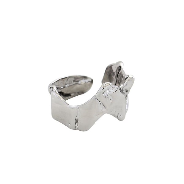 Ring Metallic Element Justerbara Modesmycken Ac7042 C043