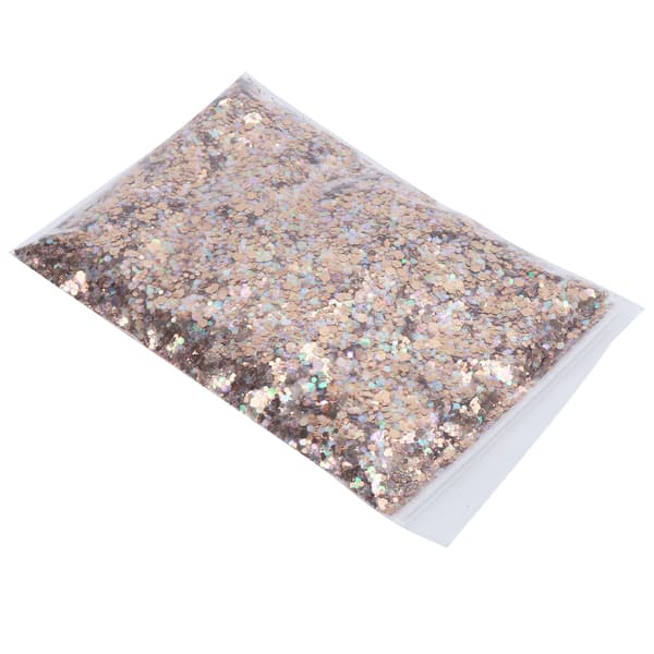 MHB 22400 PET Hexagonal Bronze Negle Glitter til Neglekunst Makeup