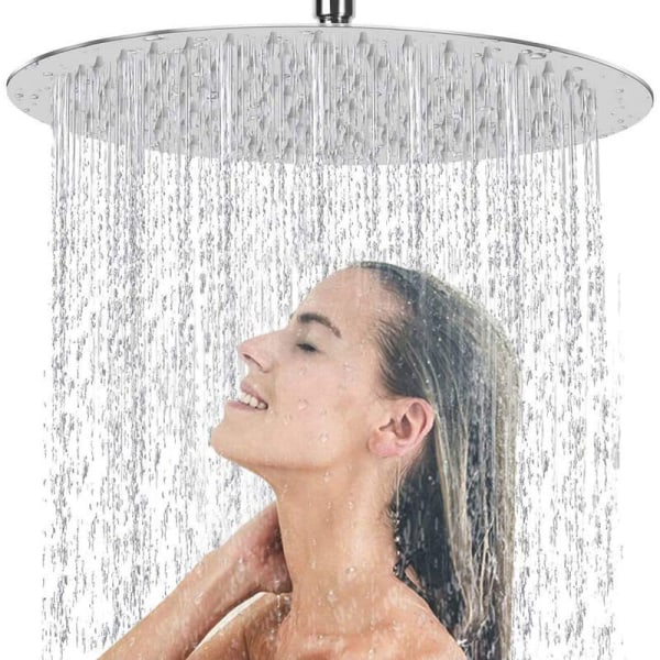 8 tuuman paksuinen suihkutuskylpyhuone suuri suihku ruostumattomasta teräksestä valmistettu suihkupää