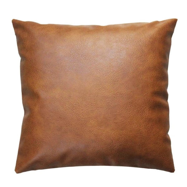 GrouopM ruskea moderni nahkainen tyynytyynyliina vuodesohvaan 30*50cm