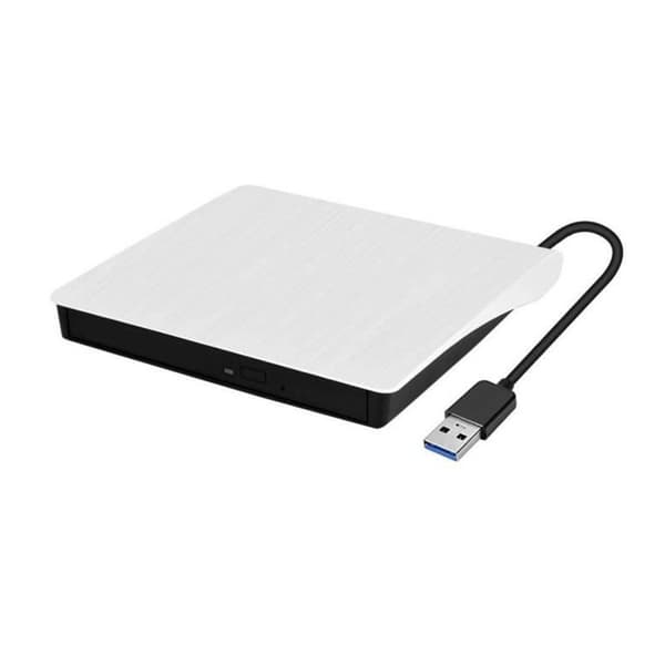 Bærbar USB 3 0 Ultra Slim Ekstern DVD-drevbrænder