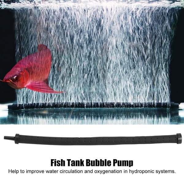 Akvarietillbehör Plast Syre Luftbubblor Rör Pump 20cm