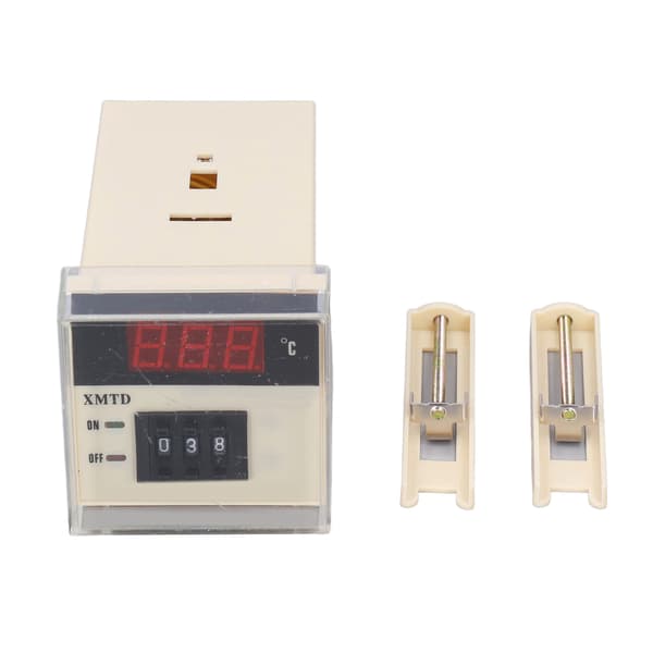 Justerbar LCD Digital Termostat Temperaturkontroll 0 399℃