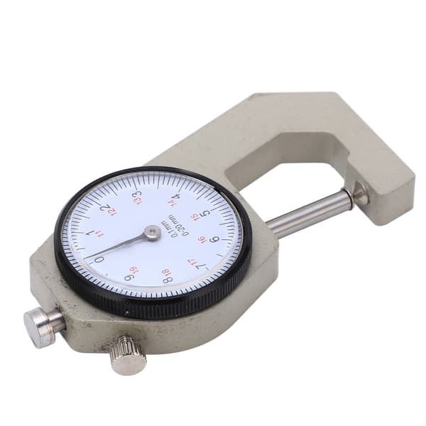 Bærbar Klar Skala Pointer Display Holdbar Tykkelse Mikrometer 0-20 mm Skarp Hode