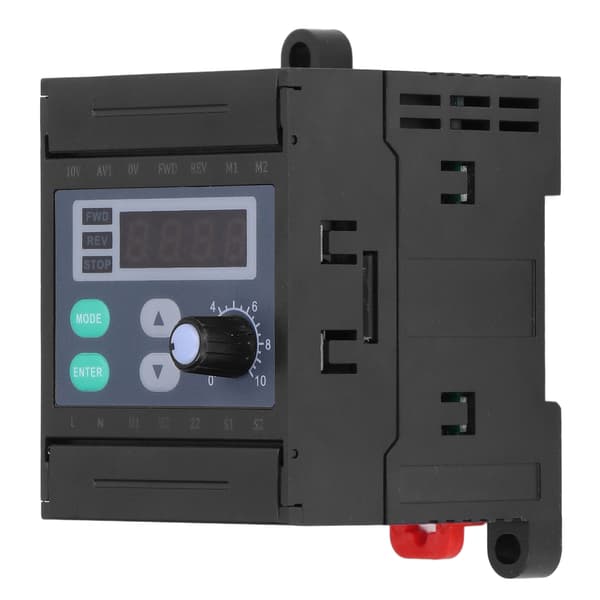 Digital Display Motorvarvtalsregulator Inbyggd Regulator Tillbehör Enfas 220V