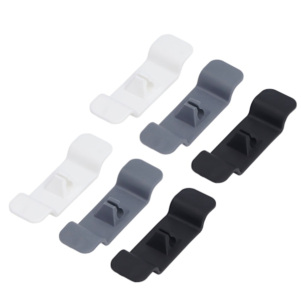 6-pak Silikone Køkken Kabel Organizer Multipurpose Ledningsholder