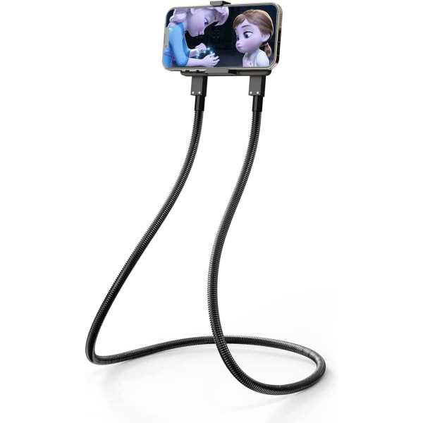 Universal Mobiltelefonhållare Multifunktions Mobiltelefonhållare DIY Flexibelt fäste (svart)