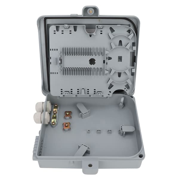 12-kärnig fiberoptisk anslutningsbox FTTH distributionskapsling IP65