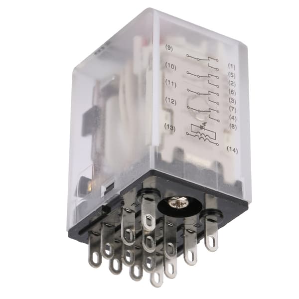 BEMM4C 14-benet 5A Mini Power Relæ Elektromagnetisk 110VAC