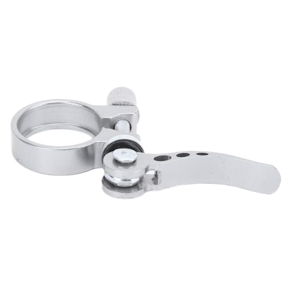 Snabbkopplingssadelklämma i aluminiumlegering 3cm Silver för mountainbikes