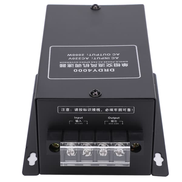 DRDY4000 AC 220V Enkeltfaset Loftventilator Hastighedsregulator Justerbar Motorhastighedsregulator