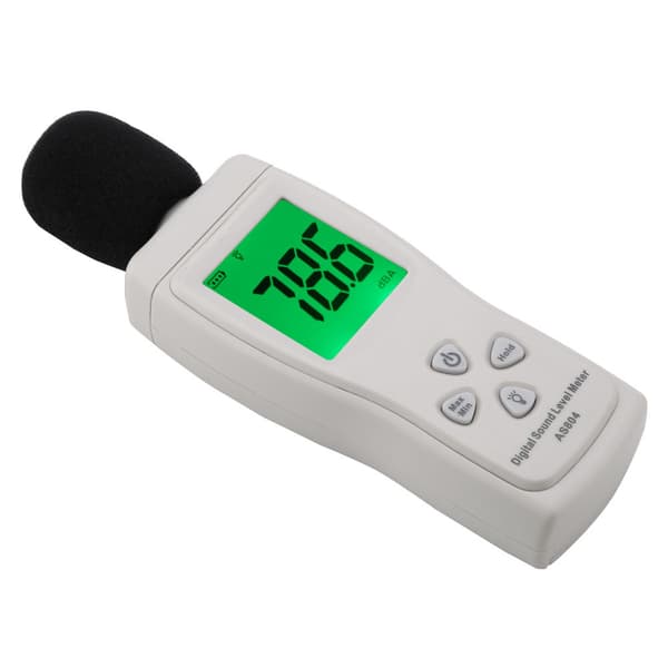 Digital lydnivåmåler - SMART SENSOR AS804, 30-130dBA overvåking
