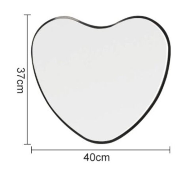 Kylpyhuonepeili, kardioidi halkaisija 40 cm, ripusta