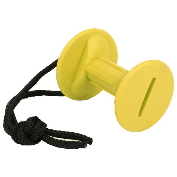6 st Högkvalitativ Plast Surfbräda Handrep Plugg Surfbräda Tillbehör 5.5 * 4cm (Gul)