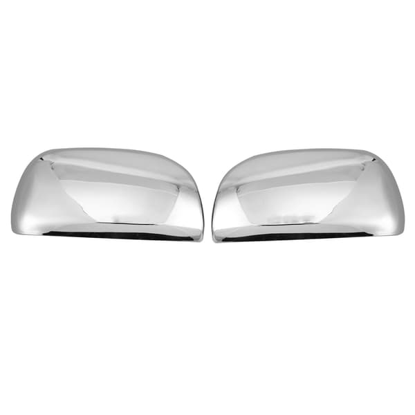 2 st bakre sidospegelkåpa ABS krompläterad dekoration passar RAV4 2006-2008