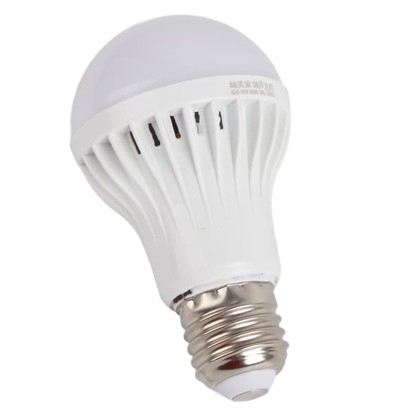220V E27 LED Lydsensor Lampe Automatisk Tænd Sluk Natlys