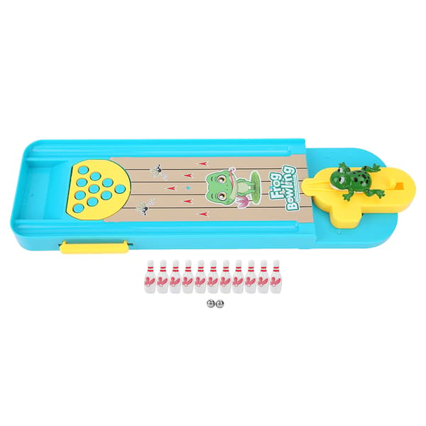 Mini Bowling Spel Set Skrivbord Förälder Barn Interaktiva Boll Leksaker