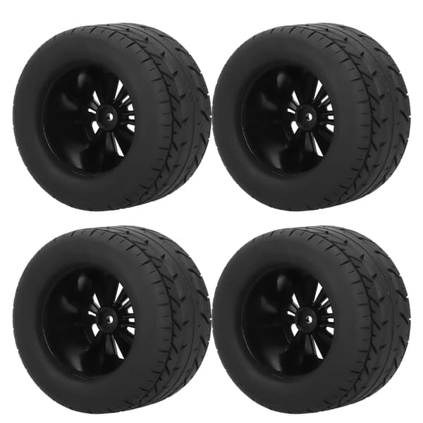 RC biltilbehør - 4 stk. 115 mm hjulfælgsdæk til ZD Racing 1/10 model