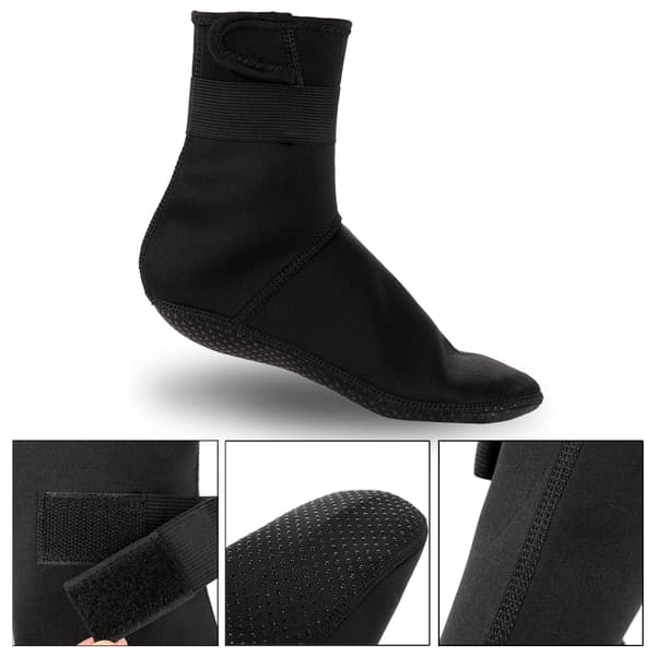 3 mm liukumattomat neopreenisukellussukat