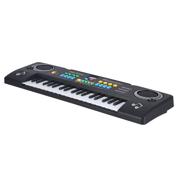 Elektronisk piano for barn, mini 37 tangenter, bærbart multifunksjonelt keyboard for barn som lærer