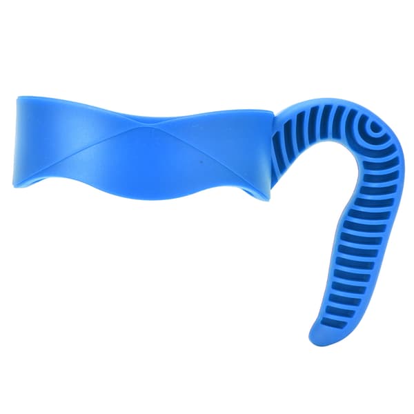 Ergonomisk plasthåndtak for 20 oz til 30 oz flasker, tumblere, blå