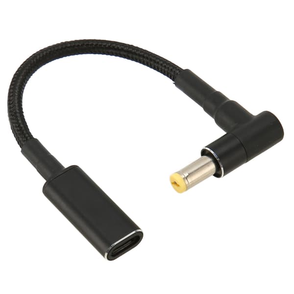 USB C til DC Adapter 5 5x1 7mm Port 100W Ladekabel til Laptop
