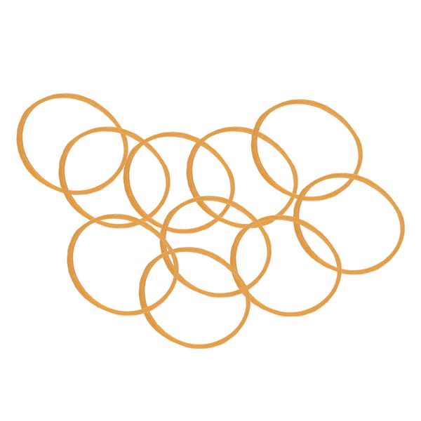 60 st Industriella Gummiband Anti-Aging Miljövänliga Starka Elastiska Gummiband