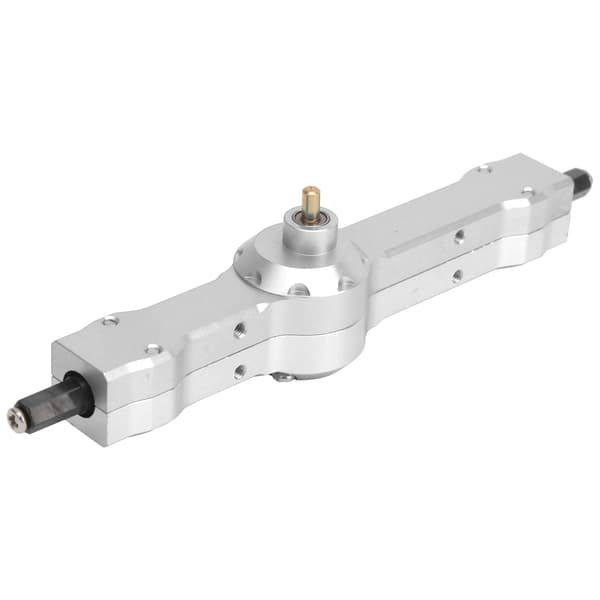 127MM Aluminiumslegering Bakakseltilbehør for WPL D12 1/10 RC Lastebil Sølv