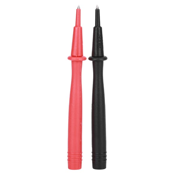 2st Multimeterprob Voltmeter Tillbehör Nickelpläterad Kopparspets 2mm Stift 4mm Banankontakt