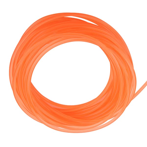 Orange Glat Overflade PU Polyurethan Rundrem til Drivtransmission 5mm x 10m
