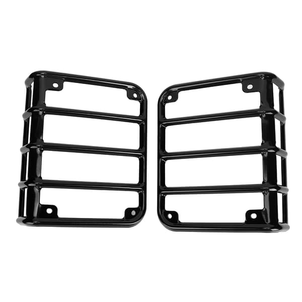 Jeep Wrangler JK 2007 2017 Bakljusskydd Svart