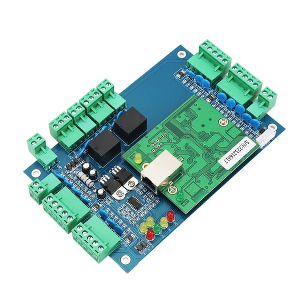 2-dörrars Access Controller PCB Fjärrkontroll Säkerhetsnätverkspanel