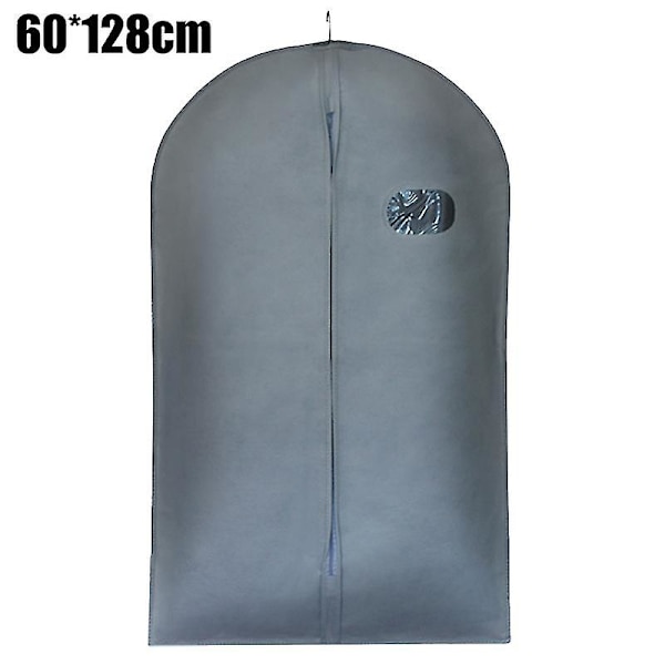 Vaatepuvun säilytyspussi, cover, vaatepussi vaatekaappiin Light Grey - 1 PCS 50 inch - 60x128cm