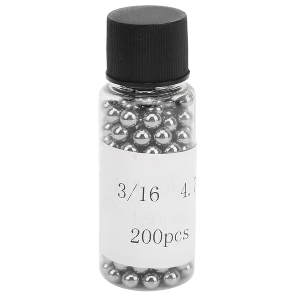 304 rostfria cykellagerkulor 200-pack 3/16 tum
