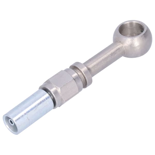 4 stk. 0 graders M10 Banjo Fitting Slangeadapter Rustfrit Stål Erstatning til Ducati Motorcykel