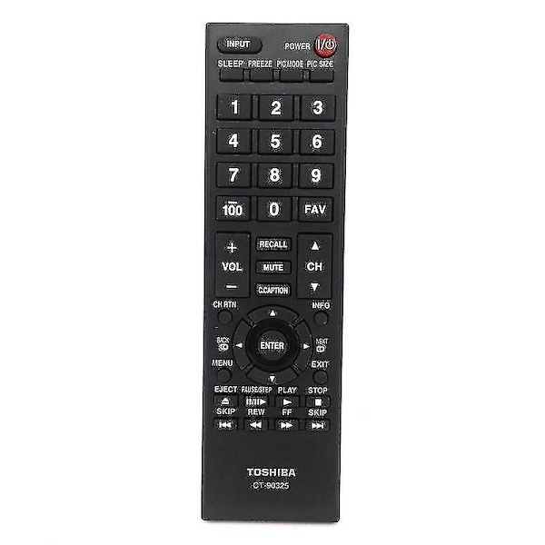 byt ut Ct-90325 För Toshiba Tv Fjärrkontroll 39l2300u 39l1350u 50l2300u