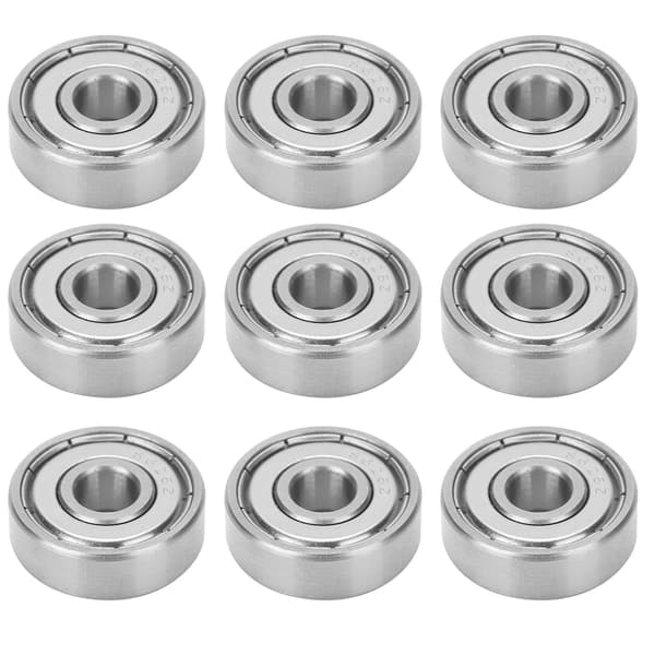 10 stk. S626Z 6x19x6MM Kuglelejer i rustfrit stål til rulleskøjtetilbehør