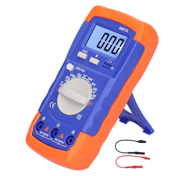 A6013L Digitalt Multimeter Høj Præcision Smart Kapacitanstester LCD-Skærm