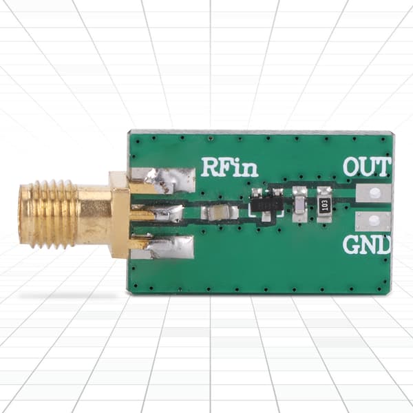 RF Detektor Modul Envelope Demodulation AM 0.1 til 3200MHz Høj Følsomhed