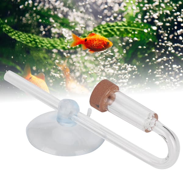 CN05 02 Transparent Akryl CO2 Refuser Mini Diffuser Akvariumtilbehør