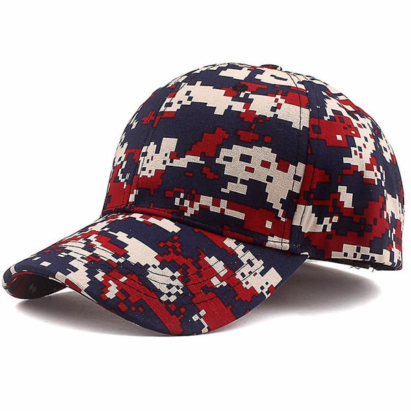 Casual Böjd Brätte Sport Cap Camo Baseball Cap för Internationella Basketdagen 3